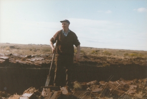 Peter Boyle Irish Donegal Turfcutter